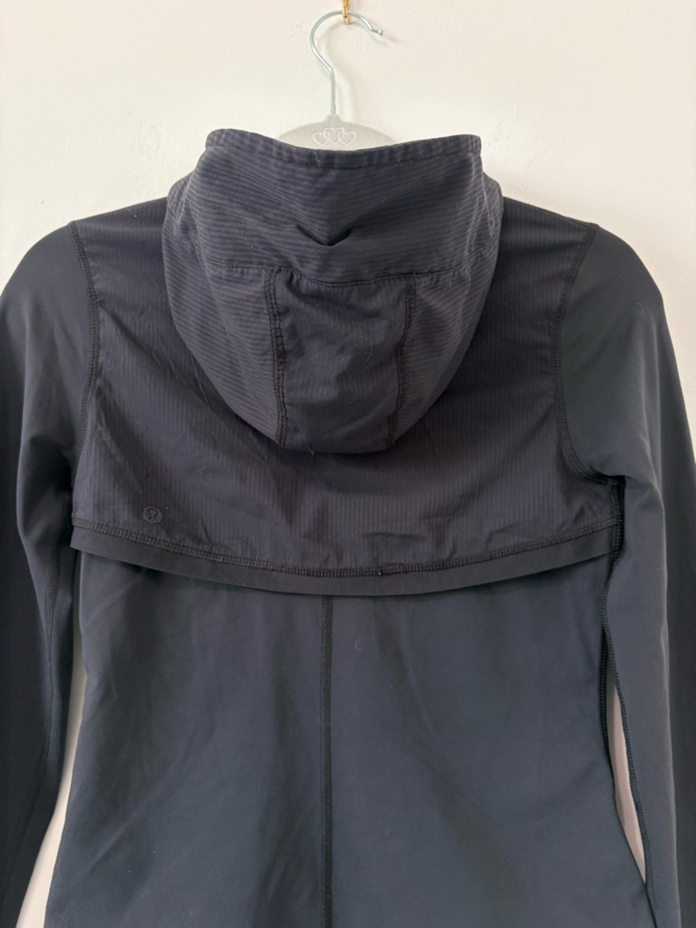 Lululemon Vintage Get Ready Jacket Hooded Full Zip Sz 2 Black EUC - Picture 7 of 10